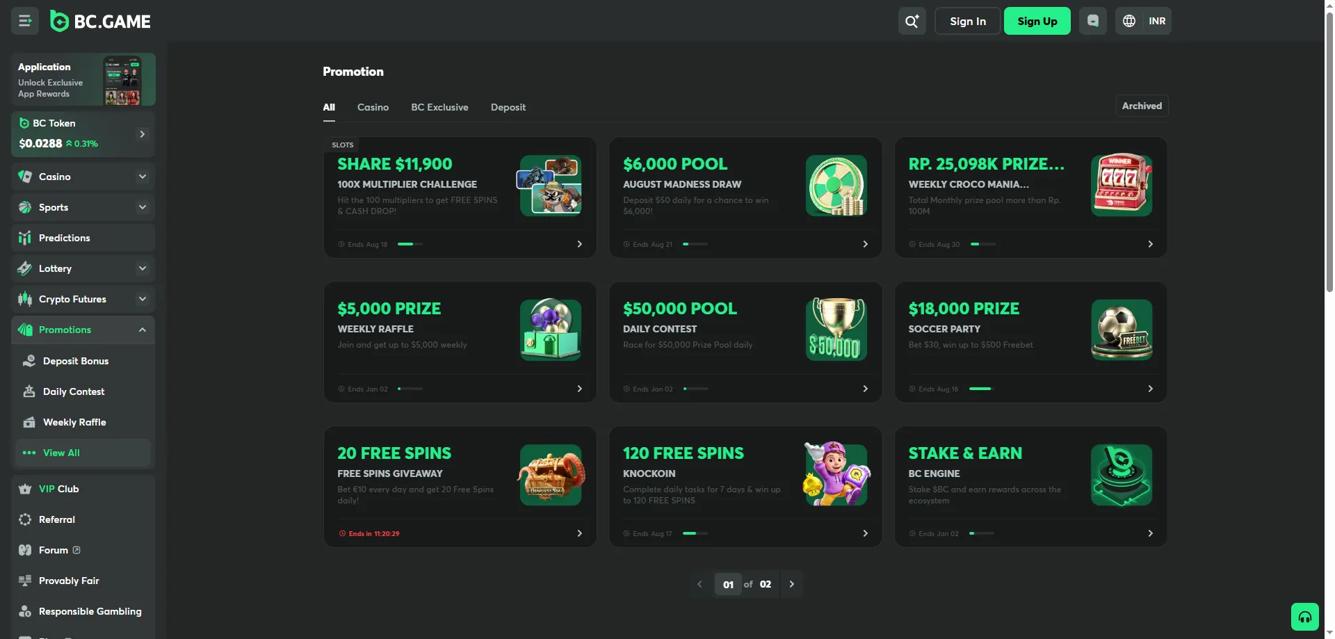 BC Game Casino 1080% welcome bonus — how to claim step by step